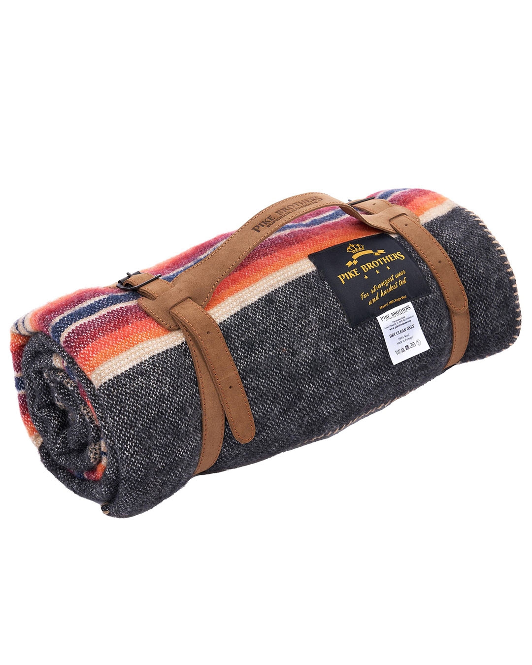 1969 Denakatee Depakatè Wool Blanket Faded Black - Imagen 5