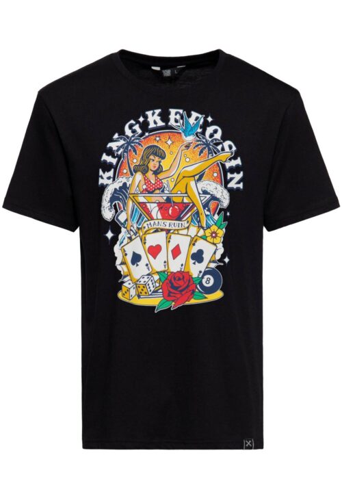Camiseta King Kerosin hombre T-Shirt "Mans Ruin"