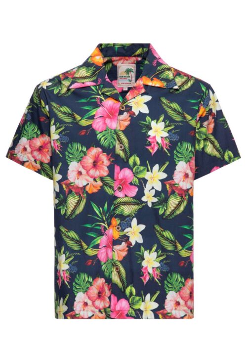 King Kerosin camisa Hawaii Hemd "Tropical Flowers"