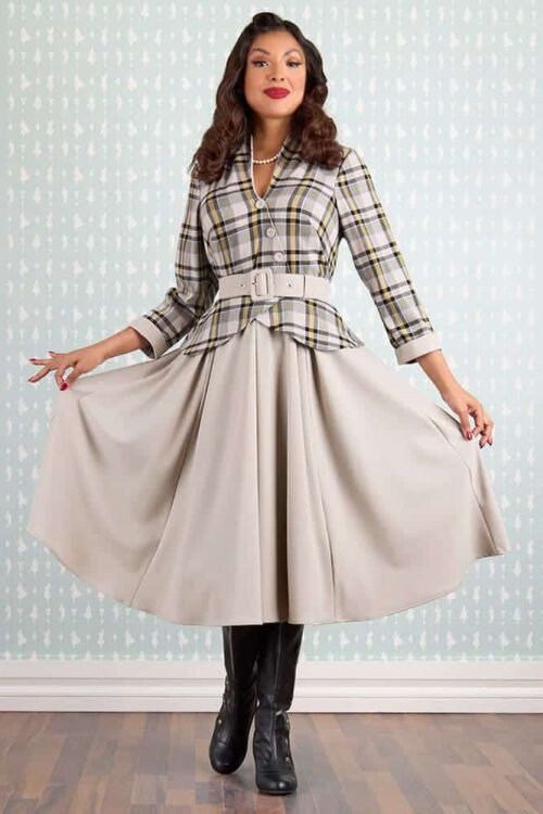 Manuela dress Silver Miss Candyfloss