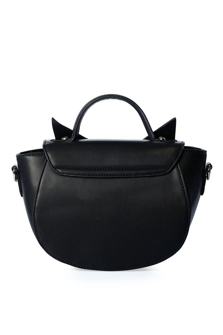 Banned Apparel Black Neko Shoulder Bag - Imagen 2