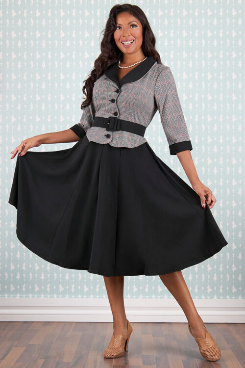 Vestido Bambra-Lou negro de Miss Candyfloss