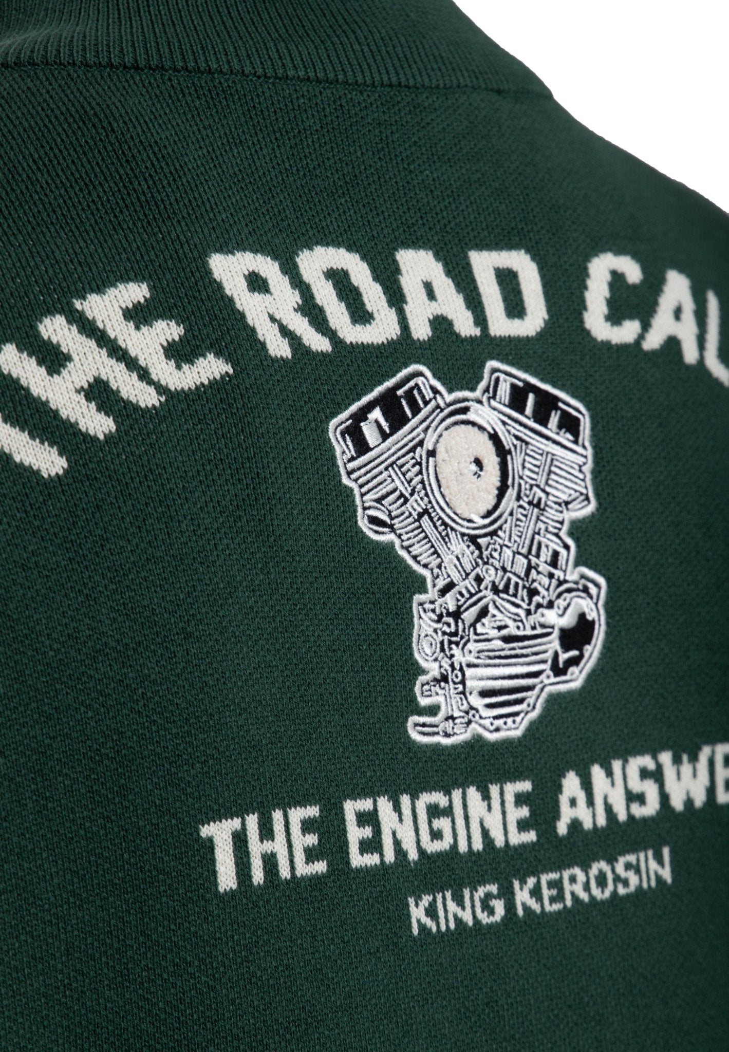 Jersey Troyer King Kerosin The Road Calls Verde - Imagen 2