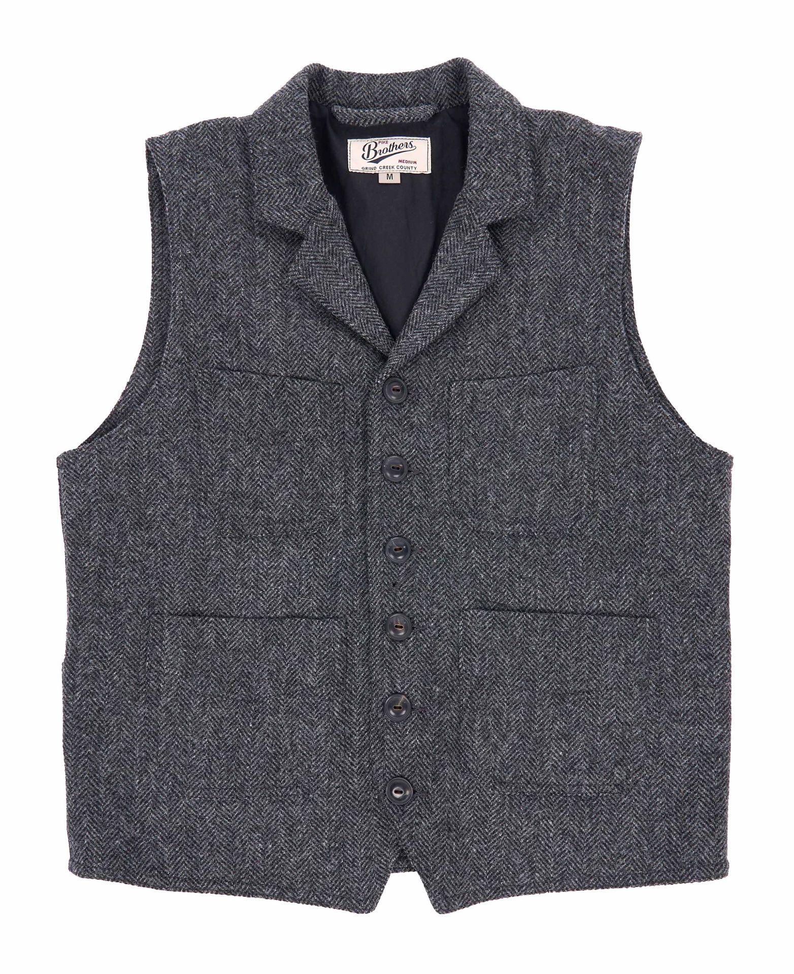 1908 Calico Vest Dundee grey