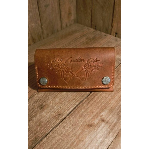 Cartera para tabaco Leather tobacco pouch